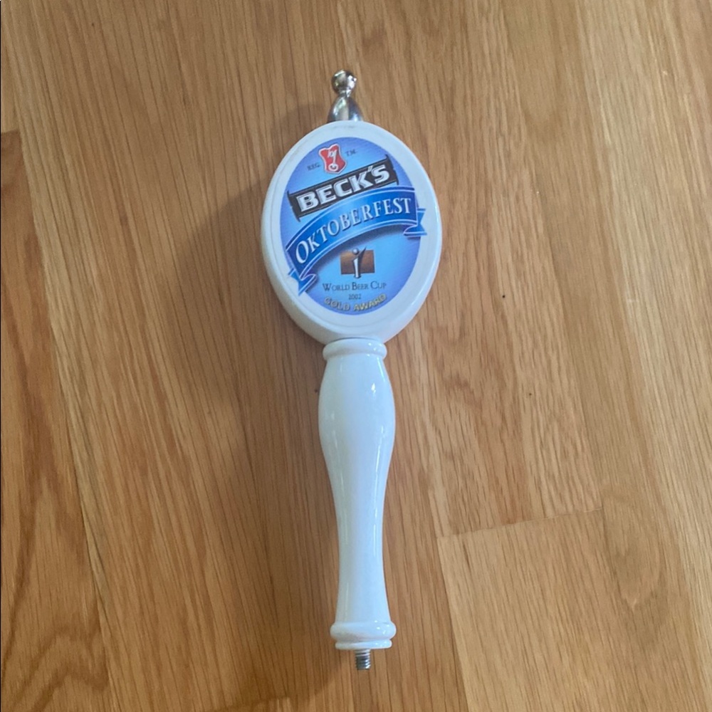 Beck's Oktoberfest Beer Tap Handle